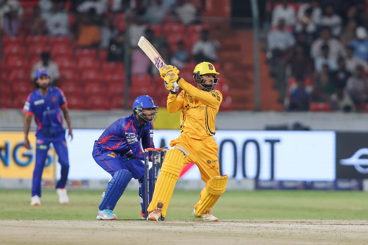 Mohd Shadab Ahmed of Palamuru Strikers