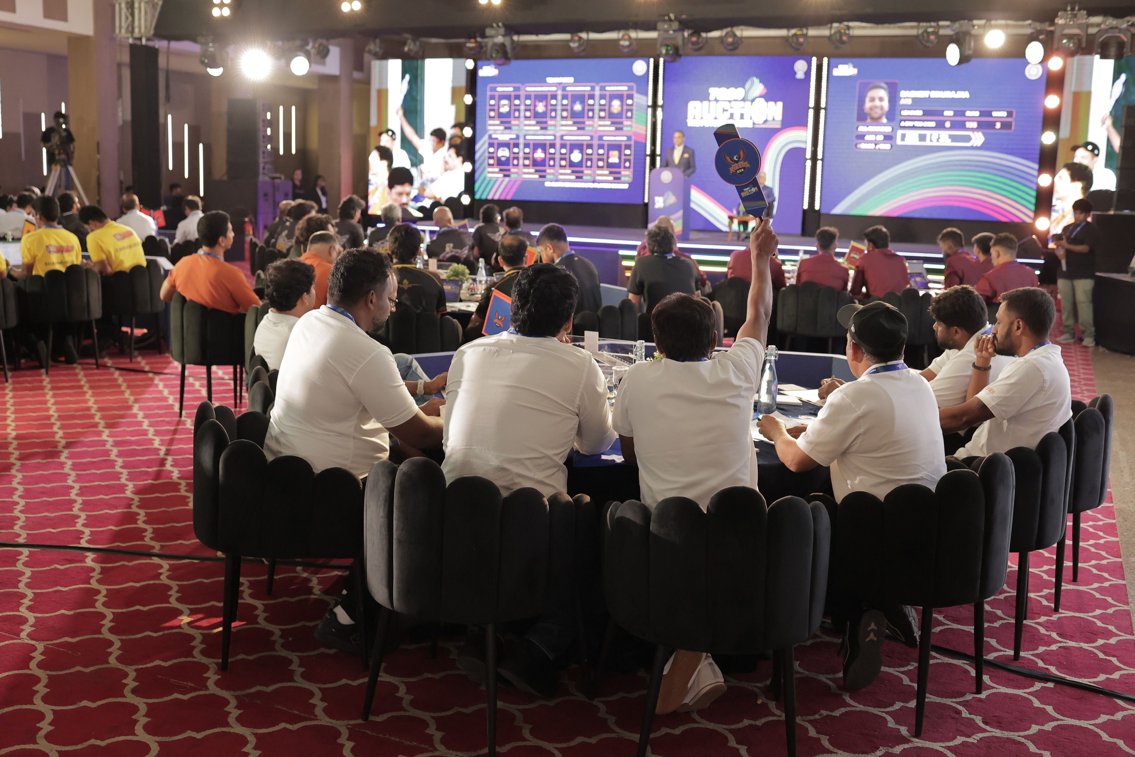 TG20 Player Auction at Princess Convention Centre, Ramoji Film City