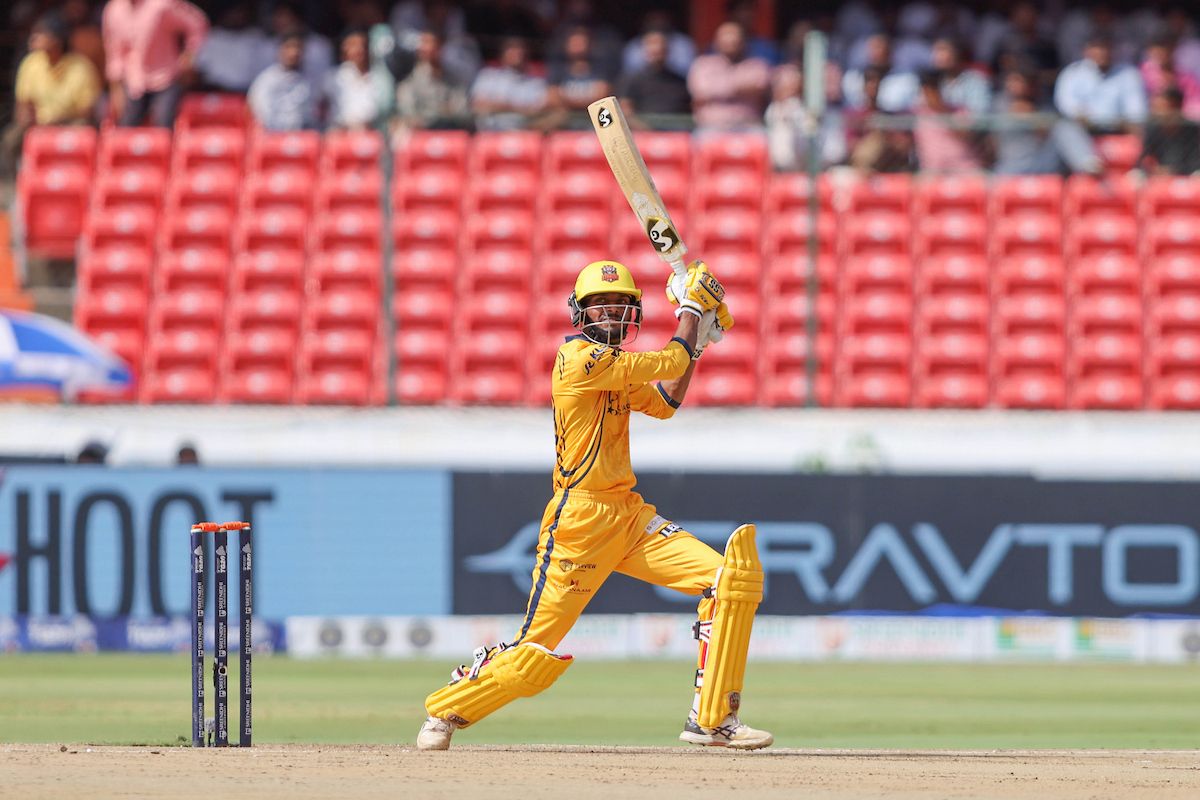 Budidhi Rathan Teja of Palamuru Strikers 