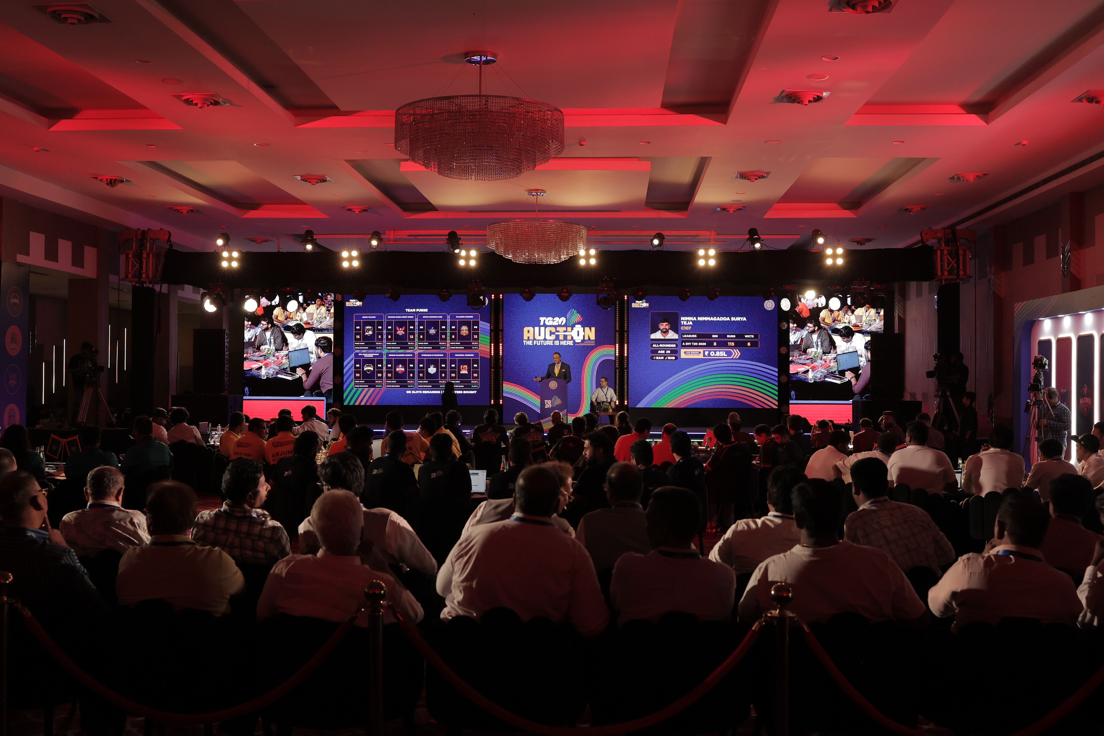 TG20 Player Auction announcement