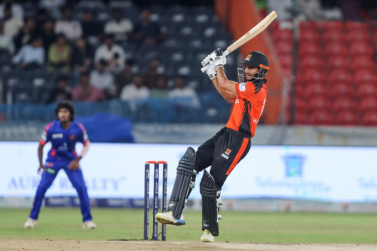 Harshit Choudhary of Warangal Warriors
