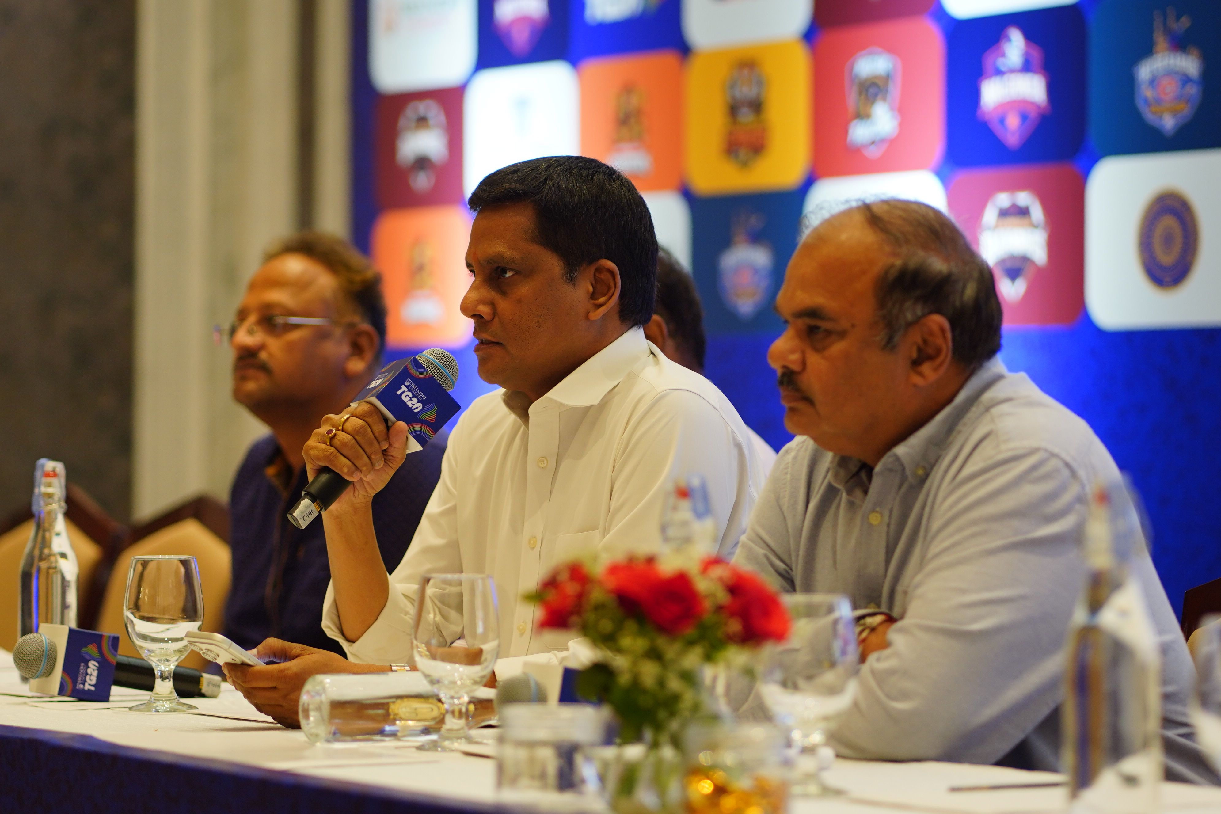 Mr Jeevan Reddy along with TG20 Governing Council members